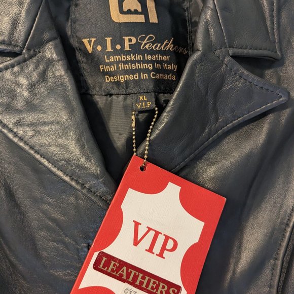 VIP lambskin leather jacket - Picture 2 of 3